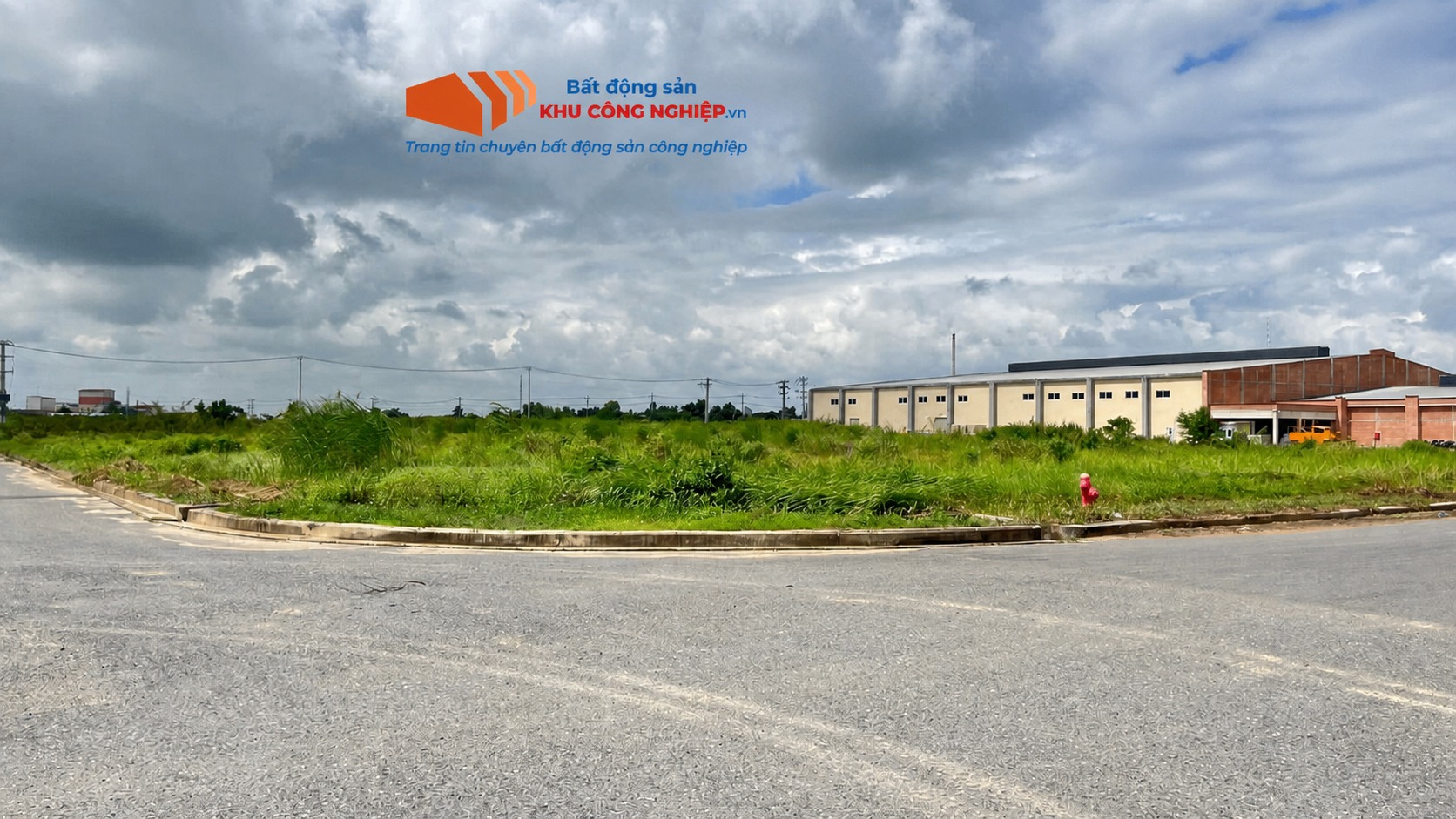 Bán 14.900m2 đất 2 mặt tiền góc cụm kcn Hoàng Gia, Long An