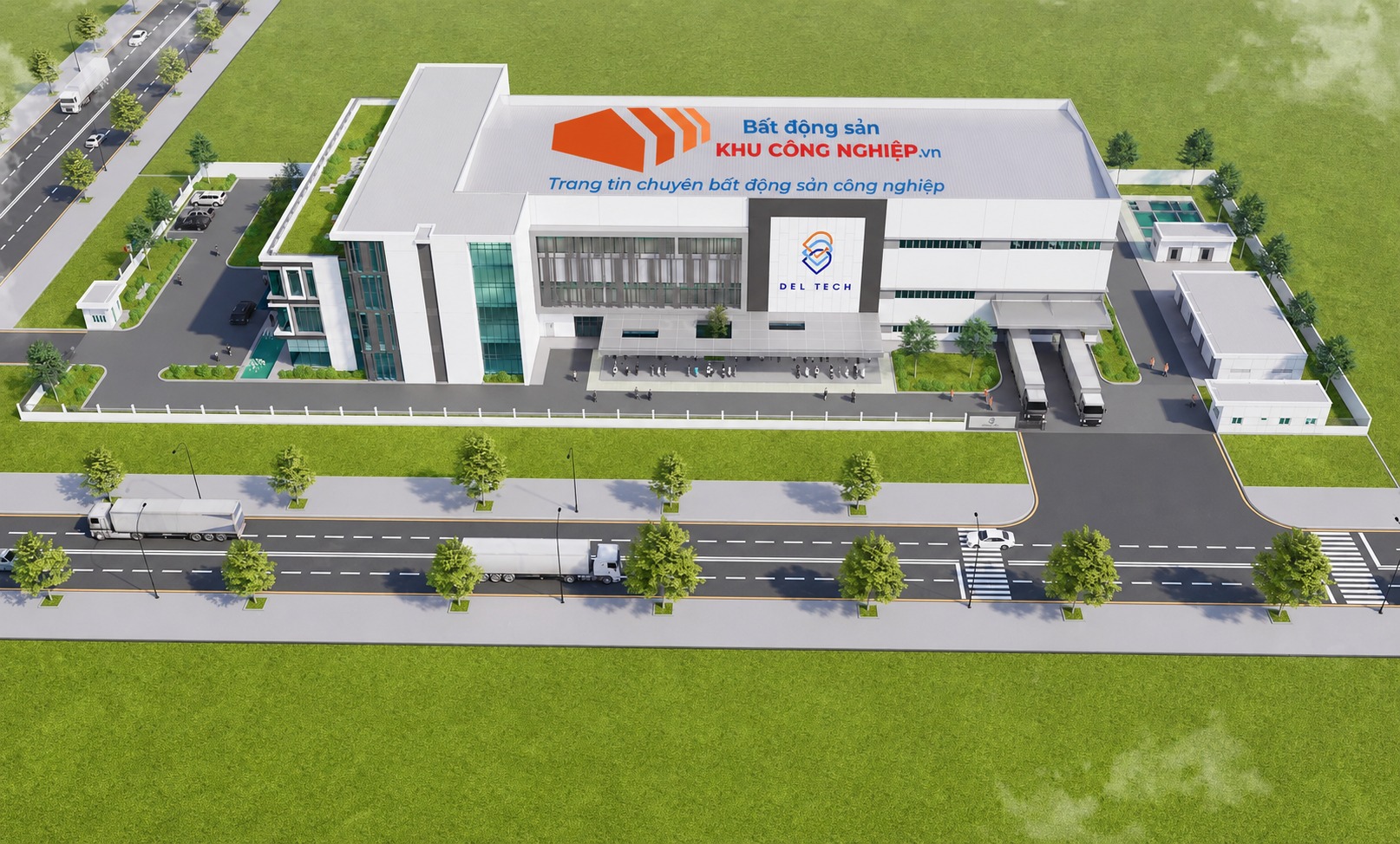 Bán Đất 2 Mặt Tiền 11000m2 CỰC ĐẸP Khu Công Nghiệp Long Hậu Long An