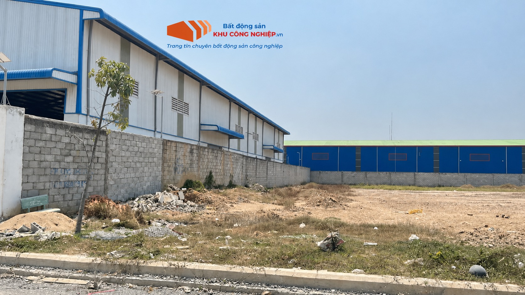 Bán đất công nghiệp xây xưởng KCN Xuyên Á diện tích 2400 m2