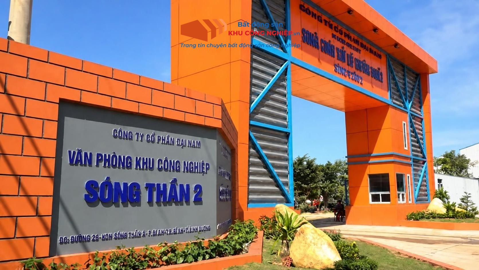 Ban quản lý KCN Sóng Thần 2 – Liên hệ thuê mua đất, kho xưởng