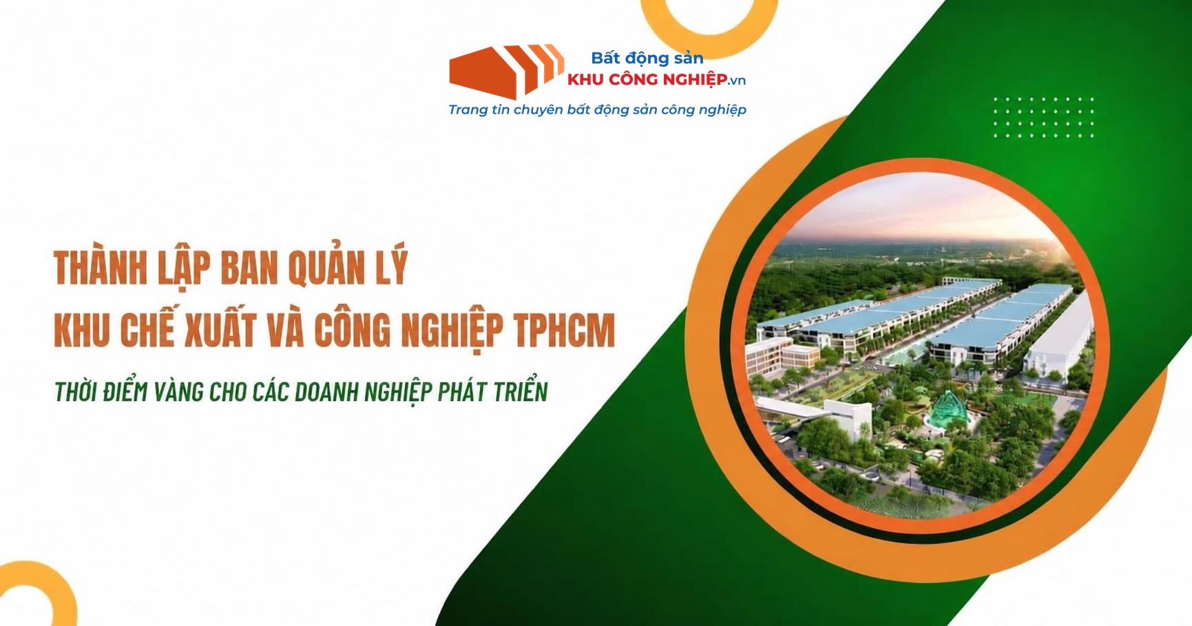 Thành lập Ban quản lý Khu chế xuất và công nghiệp TPHCM