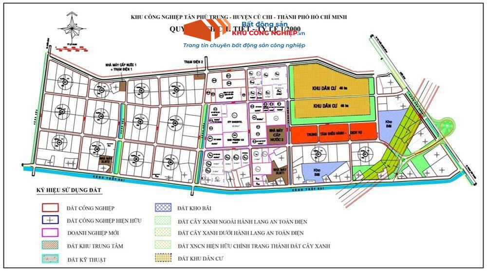 THÔNG TIN GIỚI THIỆU KHU CÔNG NGHIỆP TÂN PHÚ TRUNG