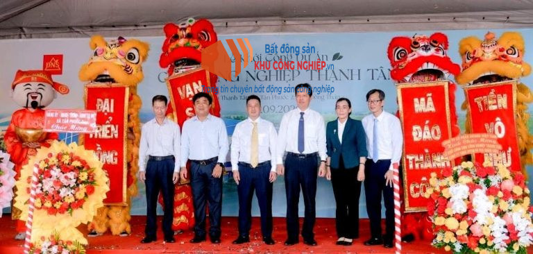 Cụm công nghiệp Thạnh Tân khởi công gần 871 tỷ đồng