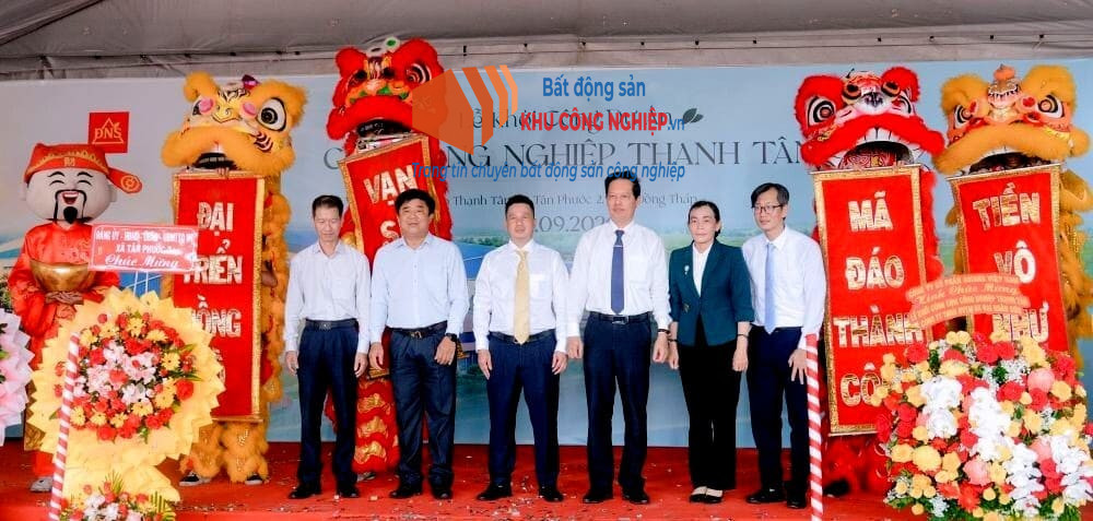 Lễ khởi công Dự án đầu tư xây dựng hạ tầng kỹ thuật Cụm công nghiệp Thạnh Tân