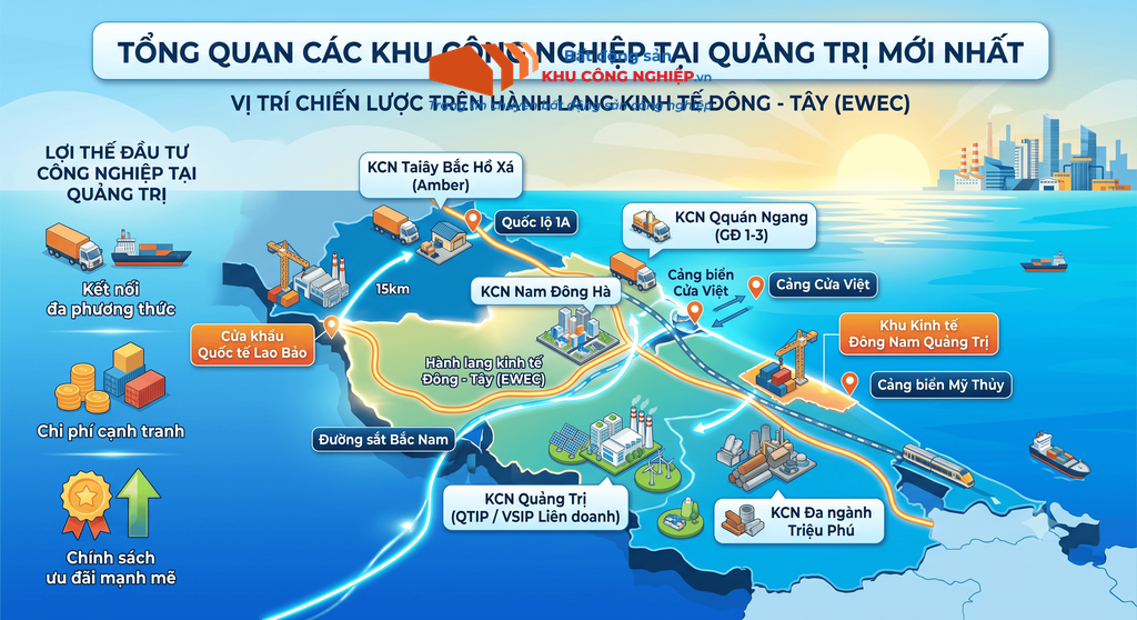 I. Các khu công nghiệp trọng điểm tại Quảng Trị