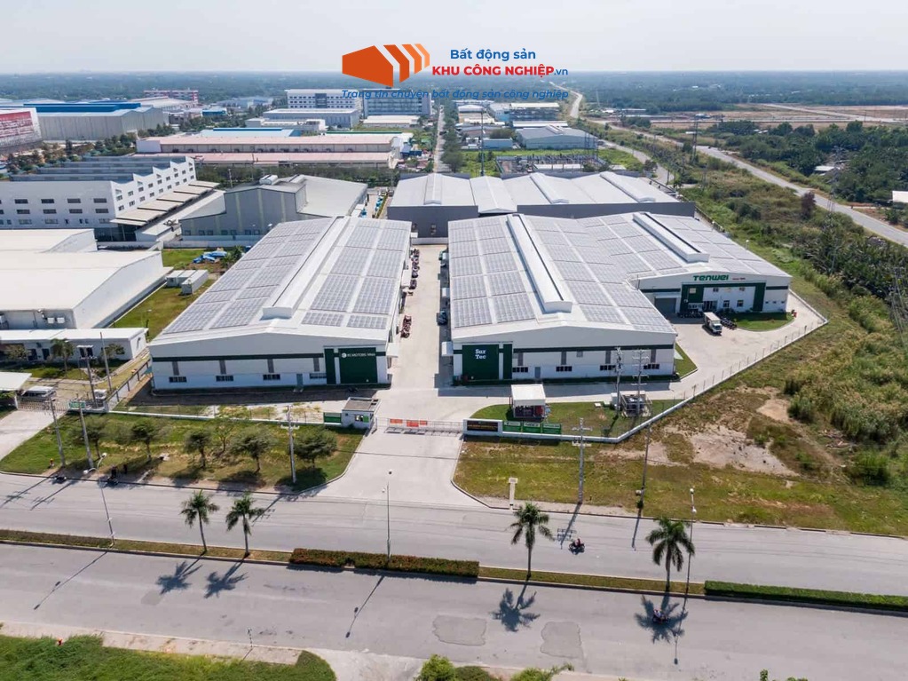 Giá thuê đất /giá thuê kho xưởng Khu Công Nghiệp Long Hậu tỉnh Long An