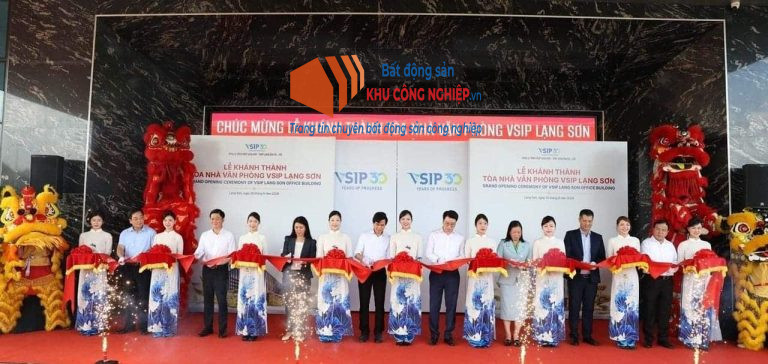 Khu công nghiệp VSIP Lạng Sơn khánh thành văn phòng điều hành