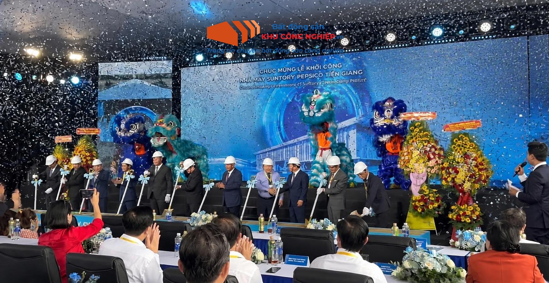 Khởi công xây dựng Nhà máy Suntory PepsiCo Việt Nam tại Long An