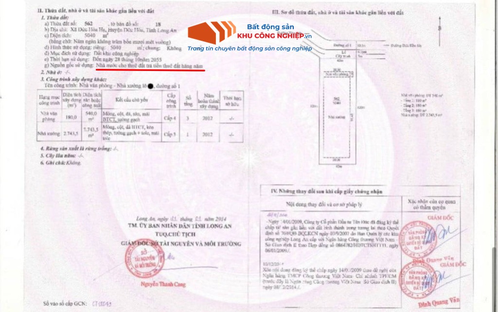 Đất khu công nghiệp có những loại nào? quy định đóng thuế
