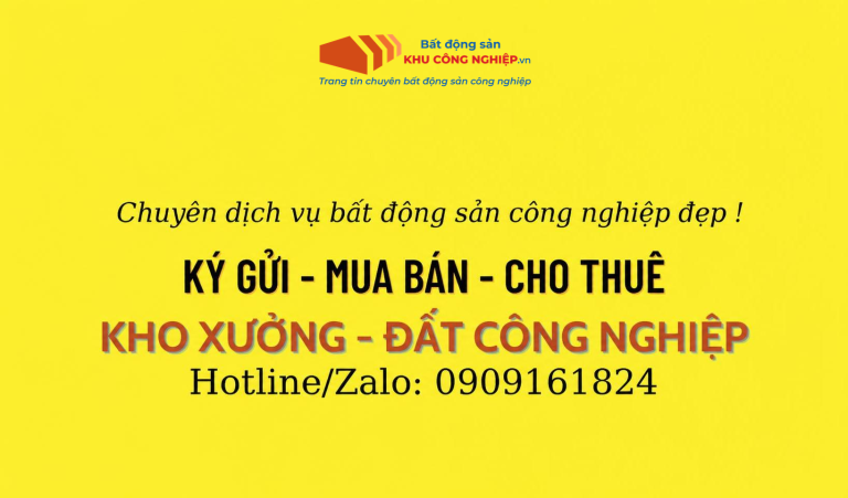 Tất cả chi phí khi đầu tư vào KCN Nam Tân Uyên