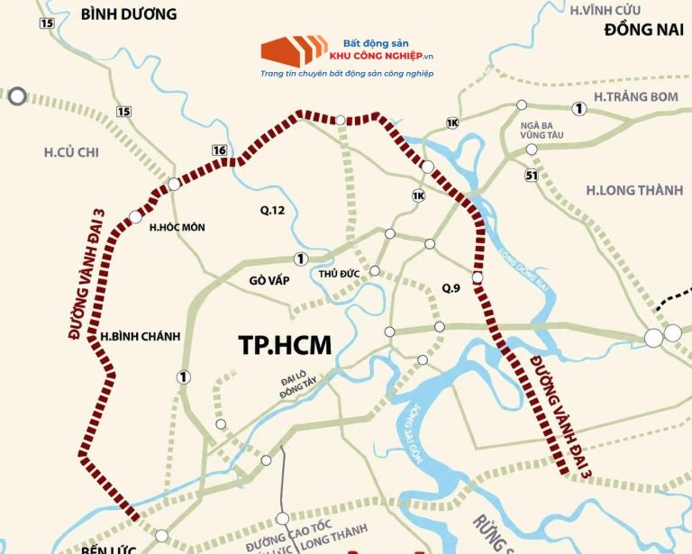 Vành đai 3 qua những địa phương nào ở Long An?