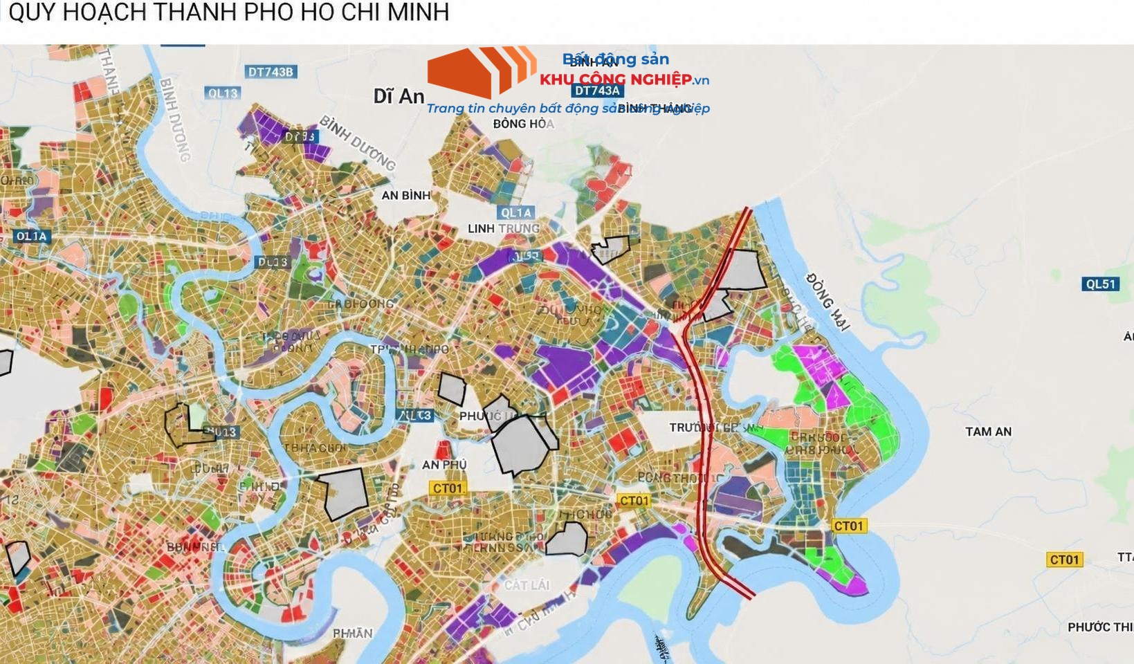 Các phân đoạn thi công chính của dự án Vành đai 3 TP.HCM