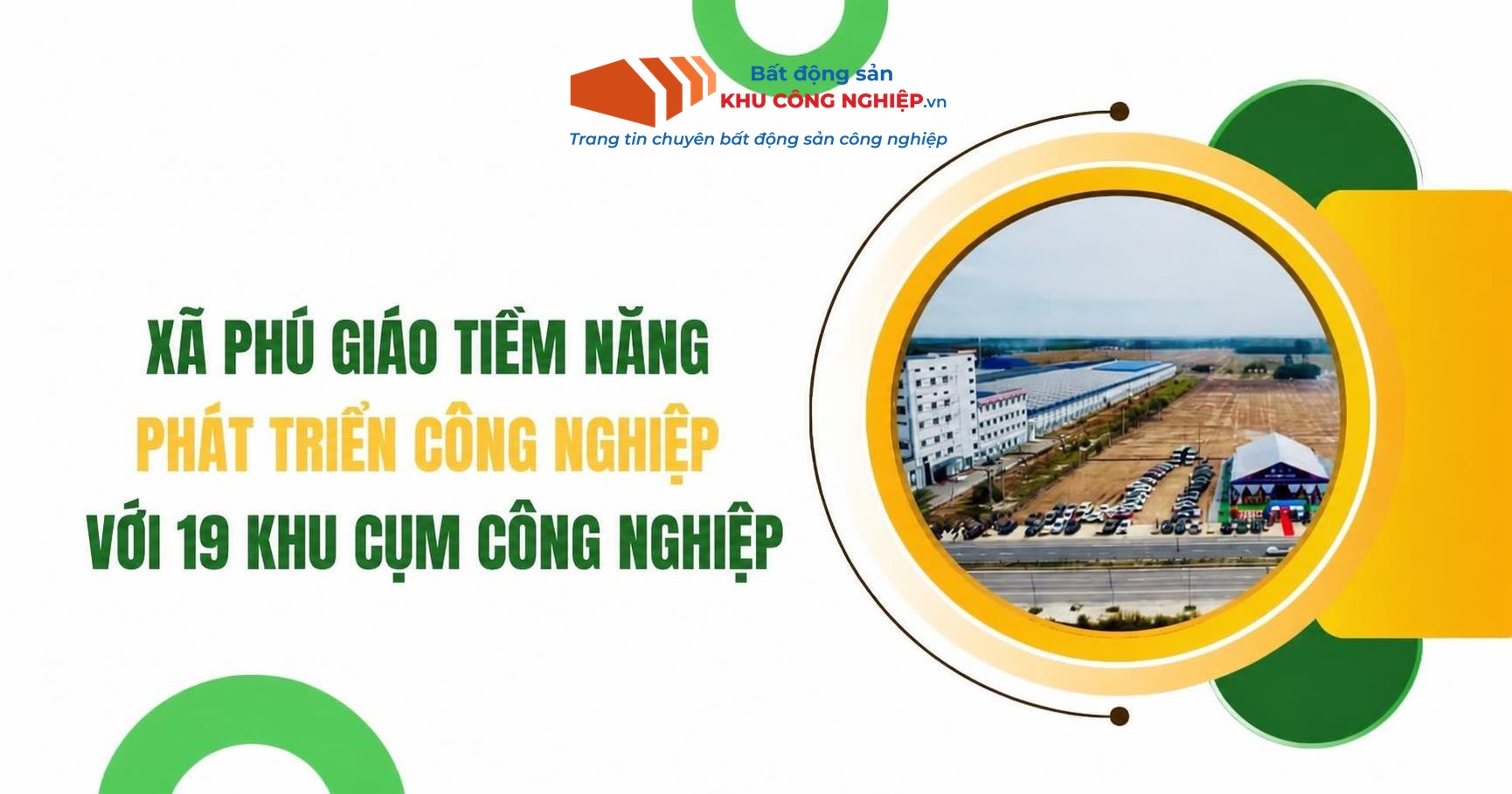 Xã Phú Giáo Tiềm Năng Phát Triển Công Nghiệp Với 19 Khu Cụm Công Nghiệp